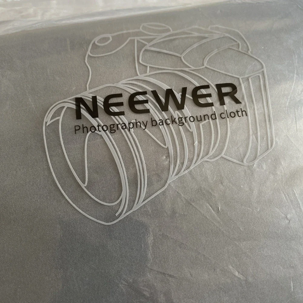 Neewer 6 x 9ft Photo Studio 100% Pure Polyester Collapsible Backdrop Grey